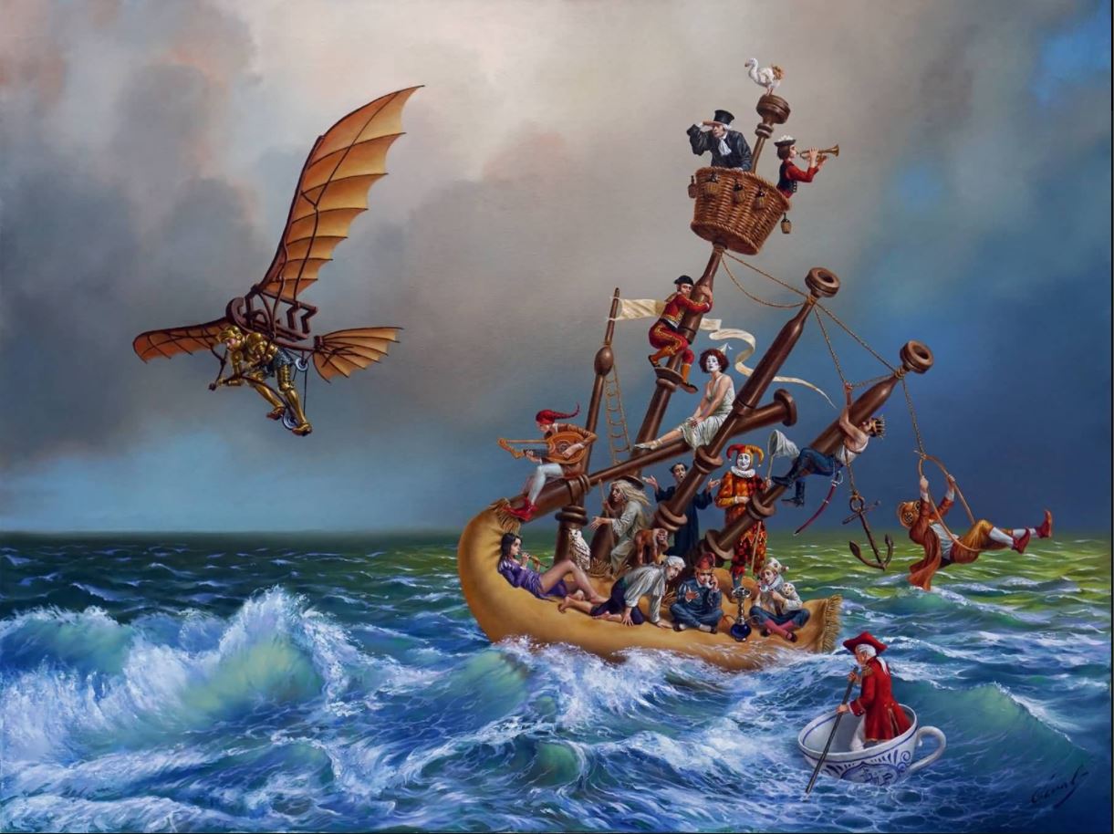 Michael Cheval Ship of Fools (SN)